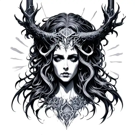 Hecate tattoo design idea