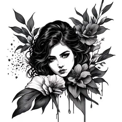 Beauty In The Struggle tattoo design idea