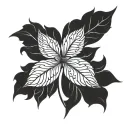 the word "blessed" tattoo design idea