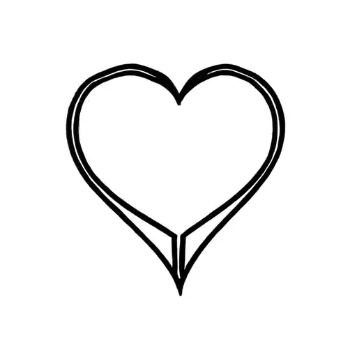 Heart-shaped box tattoo design idea