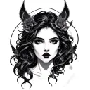 Morgana tattoo design idea