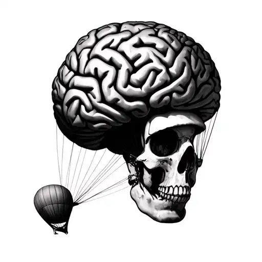 Brain aneurysm, paragliding, miscarriage tattoo design idea