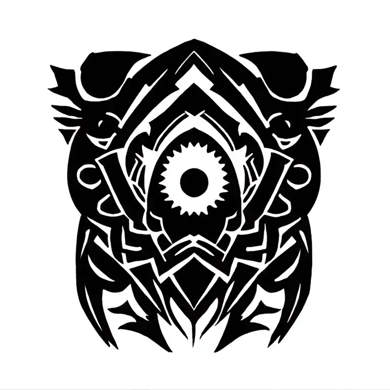 adhd mandala design inspired tattoo design idea