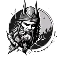 nordic viking leg sleeve tattoo tattoo design idea