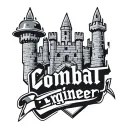 "Combat Engineer" engineer castle with army logo incorporated tattoo design idea
