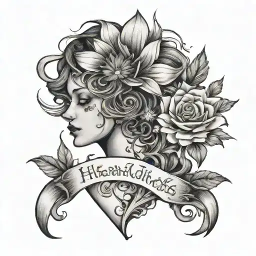 healing inner child trauma my mom tattoo design idea
