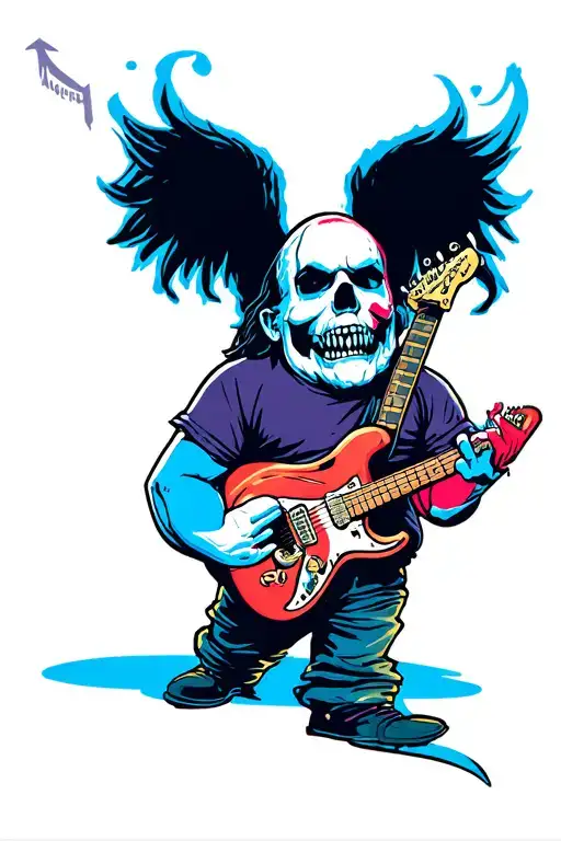 Music metallica, icp, linkin park, red hot chilli peppers, pink floyd, LZ, shinedown ,stone temple pilots, foo fighters tattoo design idea