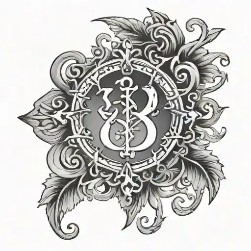 Psalm 23 tattoo design idea