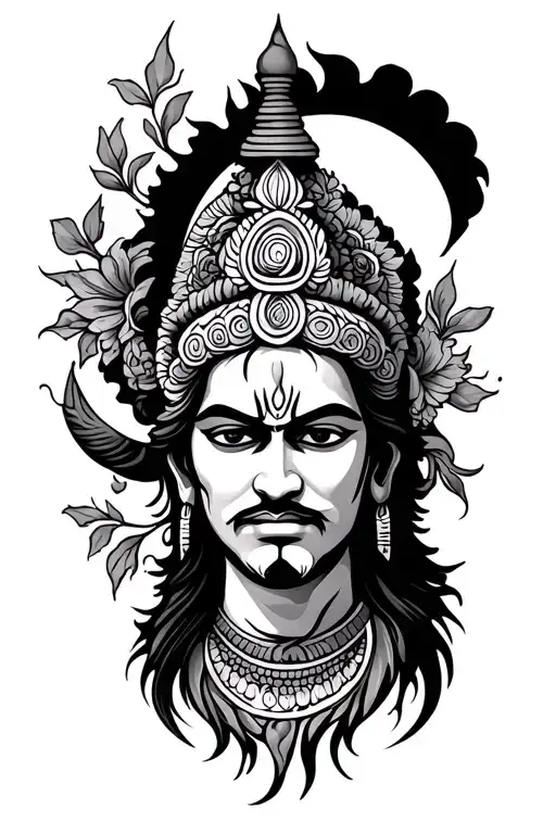 Mahakal tattoo design tattoo design idea