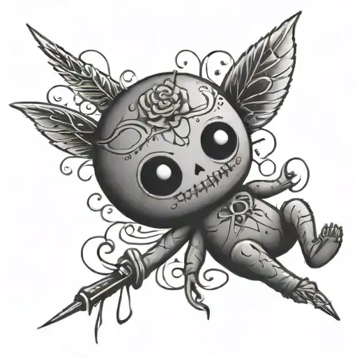 Voodoo Doll tattoo design idea