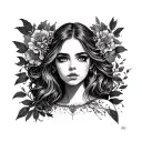 Aria tattoo design idea