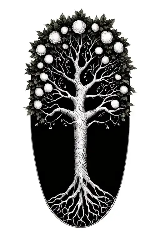 half sleeve tree of life tattoo tattoo design idea