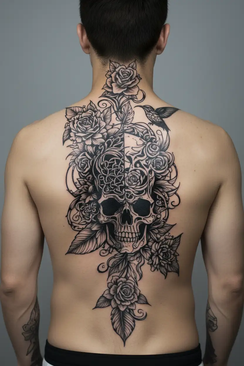 mental health struggles depression suicide tattoo design idea