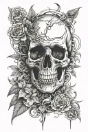 mental health struggles depression suicide tattoo design idea