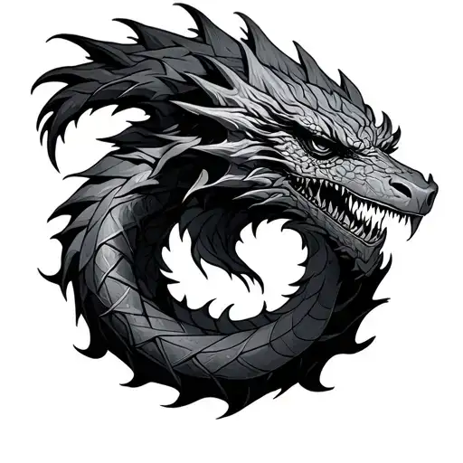 Targaryen tattoo design idea
