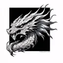 Targaryen tattoo design idea