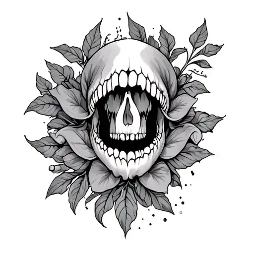 Genital tattoo design idea