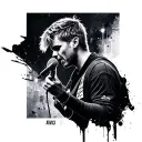 Avicii music tattoo design idea