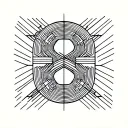 number 8 tattoo design idea