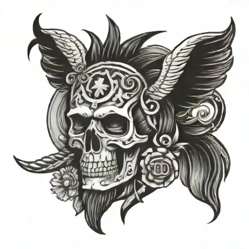 Tattoo at Roman Empire style with deep meaning of willpower of man spirit , you need to convey the masculinity energy  tattoo design idea