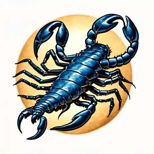 zodiac sign Virgo Taurus Gemini and Scorpion tattoo design idea