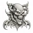 Aggrogoth tattoo design idea