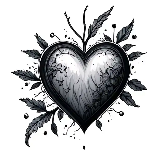 Forever In My Heart tattoo design idea