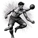 Kabaddi tattoo design idea