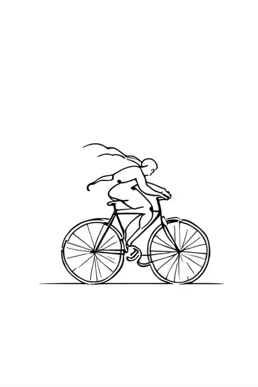 Swim Bike Run tattoo design idea
