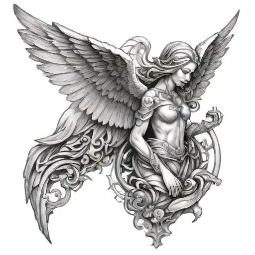 ark Angel tattoo design idea