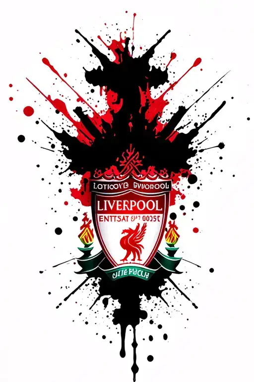 Liverpool FC crest tattoo design idea