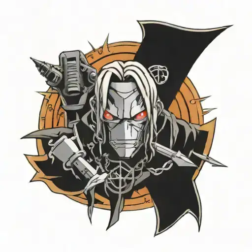 full metal alchemist tattoo design idea