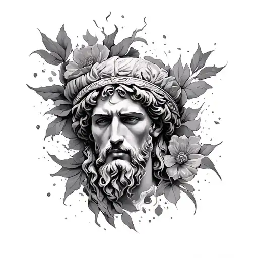 Roman 8:11 tattoo design idea