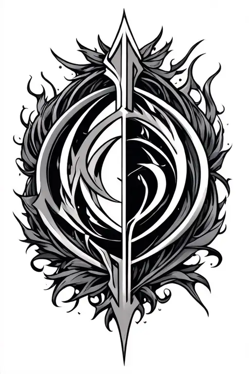 Code geass symbol incorporating elements tattoo design idea