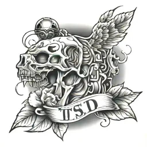 Ptsd tattoo design idea
