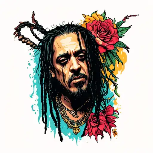korn right now music video guy  tattoo design idea