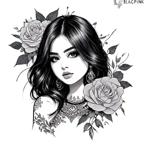 Blackpink tattoo design idea