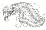 WORM tattoo design idea