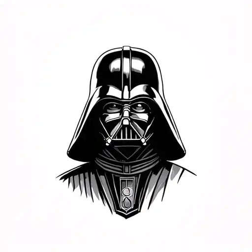 Darth Vader Anakin tattoo design idea