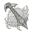 leviathan axe tattoo design idea