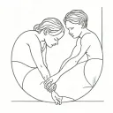 matching sibling tattoo tattoo design idea