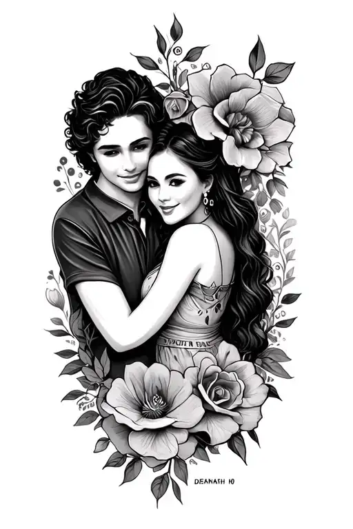 dreamchaser, Bible verse jermiah 29:10, Charlotte nc 704 mom and dad and grandma tattoo design idea