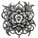 Celtic Vine tattoo design idea