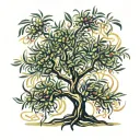 Olive Tree Therapy tattoo design idea