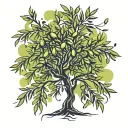Olive Tree Therapy tattoo design idea