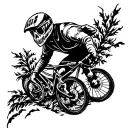 MTB tattoo design idea