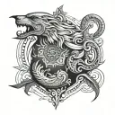 Kurdistan tattoo design idea