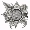 Kurdistan tattoo design idea