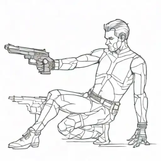 mad Max bond star wars tattoo design idea