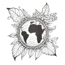 something representing my child, not handprint not footprint tattoo design idea